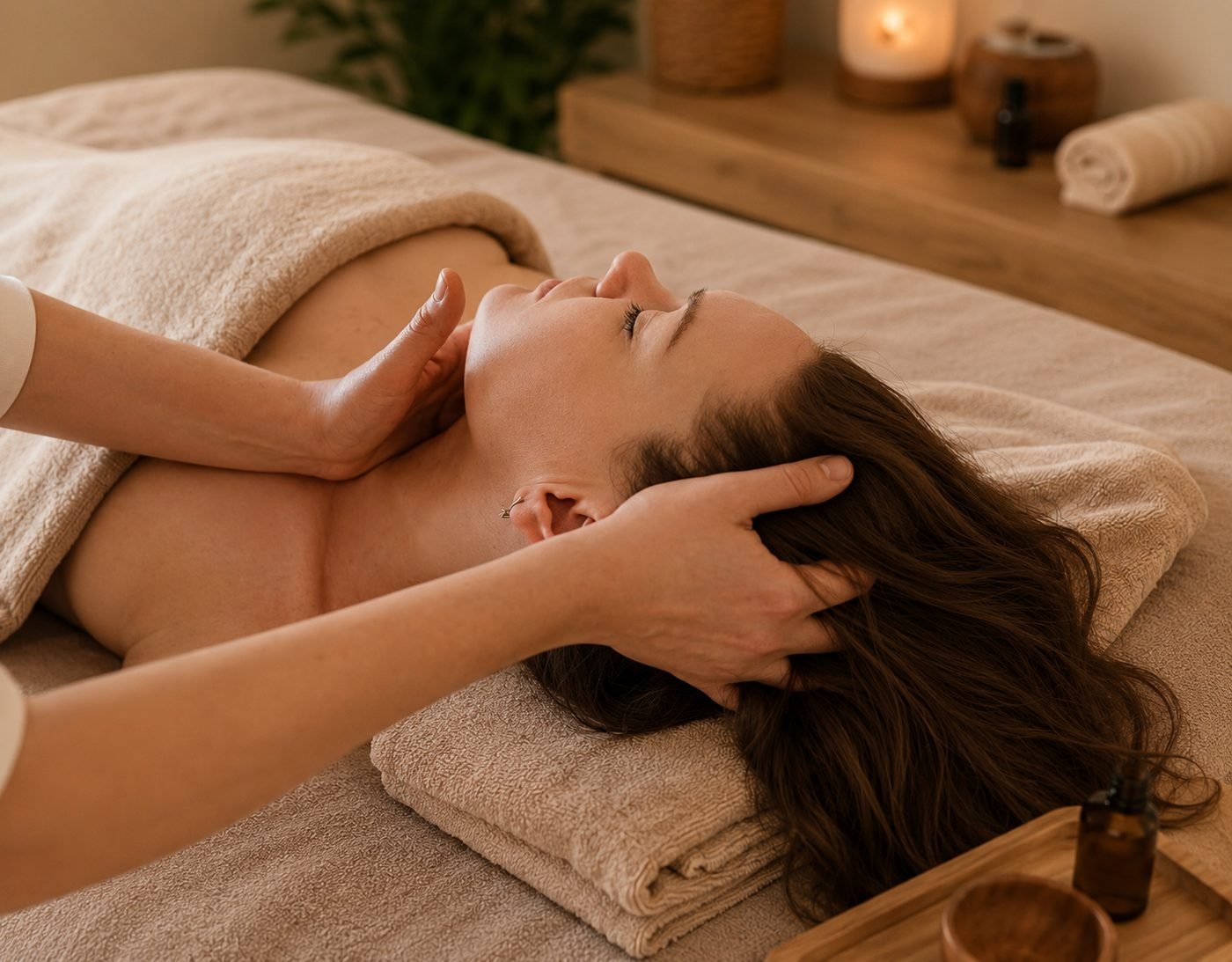 Anti-Migräne Kopfmassage nach Thai-Technik